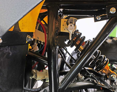 Квадроцикл GreenCamel Sahara AWD 4*4 (60V 2*2kW R10 alum Дифференциал) зеленый