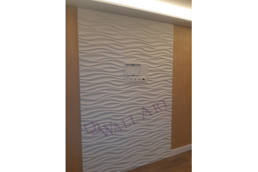 На фото смонтированные панели "Волна Аравийская", г.Москва. Монтаж наш.