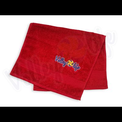 Полотенце маленькое красное