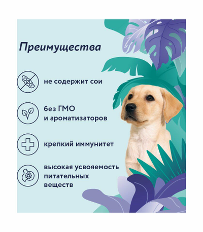 Florida (Флорида) влажный корм (консерва) для щенков с ягненком и черникой, 240 г