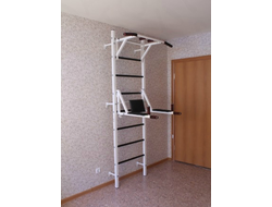 Шведская стенка + турник навесной + брусья - пресс с креплениями для штанги