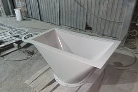 Переходы с круглого сечения на прямоугольное