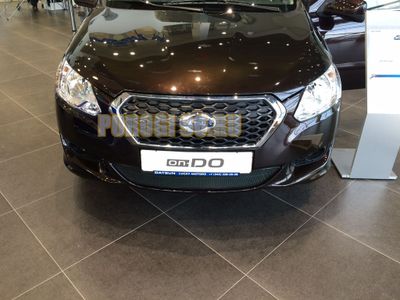 Защита радиатора Datsun on-DO 2014- black
