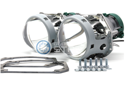 Комплект Hella 3R с рамками для замены штатных ксеноновых линз автомобиля Audi A5 (фары без адаптива AFL)