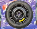 № Б1668. Запасное колесо R17 5х114.3 155/90R17 Nissan