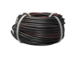 Рукав газовый, d6,3, чёрный с красной полосой