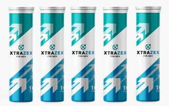 Xtrazex effervescent tablets for men (5 pieces)
