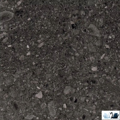 Керамогранит Prime Ceramics Gloria Ash 60x60 см черный матовый