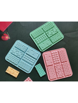 Силиконовая форма для муссовых десертов 17,5*16,5см, 4 ячейки купить в Калининграде