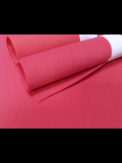 Фоамиран Иран 60х70 см 1мм цвет № 135 светло красный