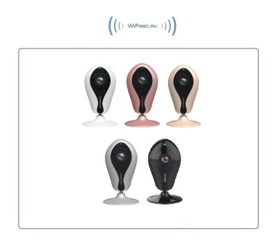 Видеоняня /WiFi IP видеокамера панорамная 180*110*  с DVR, Full HD (360EyeS)