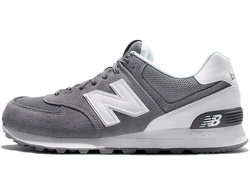 New Balance 574 Classic Grey White женские