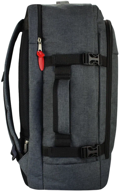 Рюкзак Сумка Чемодан ручная кладь 55х40х20 Optimum Air RL, темно-серый