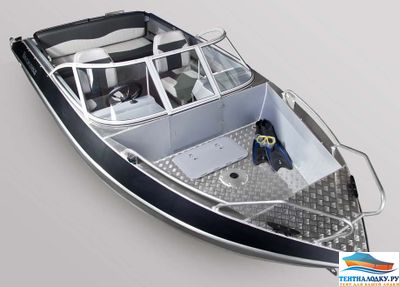Тент на лодку ВОЛЖАНКА 51 FISH- 2016