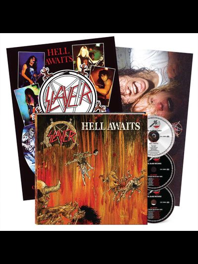SLAYER - Hell Awaits - 40th Anniversary - Earbook 3-CD