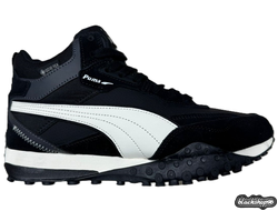 Puma Blacktop Rider Pop Mid с Мехом Black/White (40-45)