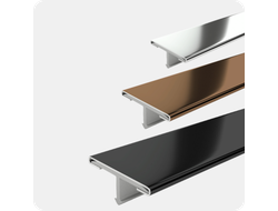 Т-образный порожек из нержавеющей стали