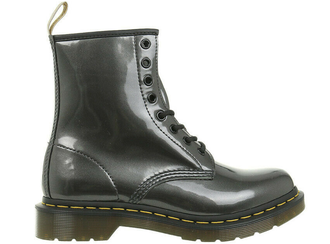 Dr. Martens Vegan Chrome Metallic черные