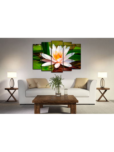 Модульная картина "Водная лилия"