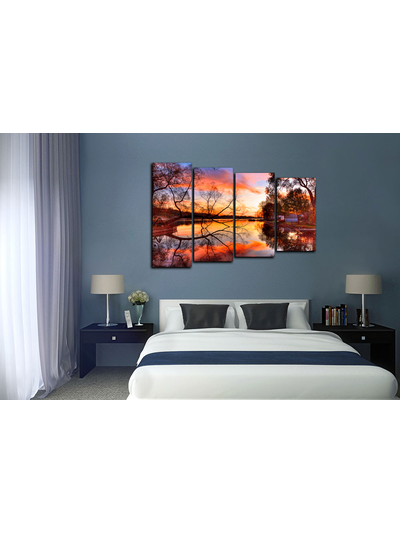 Модульная картина "Идеальный вечер"