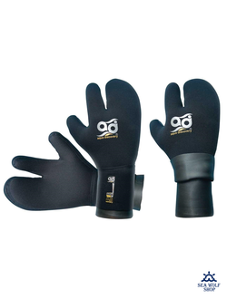 Рукавицы неопреновые 9мм Aquadiscovery Classic с 2-й обтюрац. ОП р.L