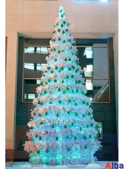 Сосна каркасная "Уральская" белая, хвоя леска, от 4 до 30 м 4 м