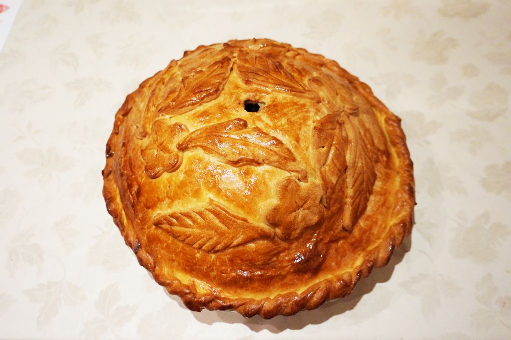 Курник из блинов