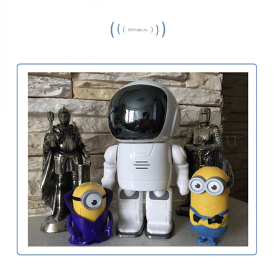 Видеоняня /WiFi-LAN охранная видеокамера моторизированная с DVR (robot), HD (163eye/Yoosee)