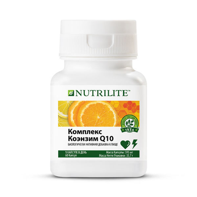ЗАЩИТА СЕРДЦА И СОСУДОВ   Nutrilite™ Комплекс Коэнзим Q10, 60 капсул
