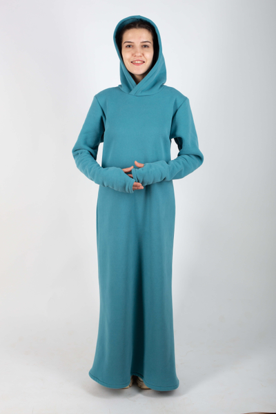 Платье спортивное с капюшоном "Прялка Времени"