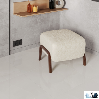 Керамогранит Italica Onyx Royal Cloud 60х120 см светло-серый полированный