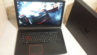 ACER  PREDATOR HELIOS 300 PH317-51-76NY ( 17.3 FHD IPS I7-7700HQ GTX1060(6GB) 16GB 1TB + 256SSD )