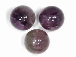 Шар Флюорит в ассортименте, Китай (24-25 мм, 25 г) №28568