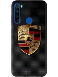 Чехол для Xiaomi с автомобильным дизайном Porsche №18