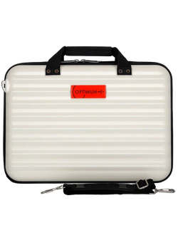 Пластиковый кейс для ноутбука 15.6 - 16 дюймов Optimum, белый