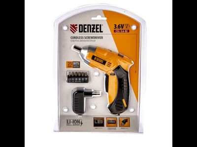 Отвертка аккумуляторная CSL-3.6-0.2 3.6В 1,3Ач [47609]