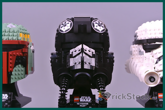# 75274 Шлем Пилота Истребителя СИД / TIE Fighter Pilot Helmet (2020)