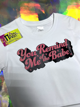 Футболка  с принтом "You remind" женская XS