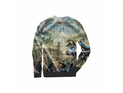 Свитшот с полной запечаткой Герои меча и магии, Heroes of Might and Magic №16