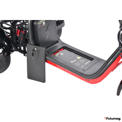 Электроскутер WHITE SIBERIA Pro Trike Трицикл 3000W Черный