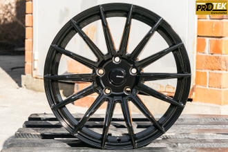 Комплект дисков R17 8,0J ET+35 5*114,3 Shogun S15 Черный (S293)