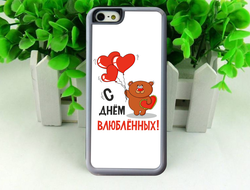 Чехол для влюбленных, на 14 февраля на телефон №17