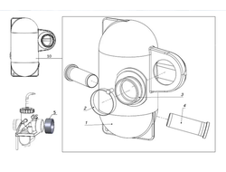 Глушитель шума впуска Тайга Варяг 500/Классика