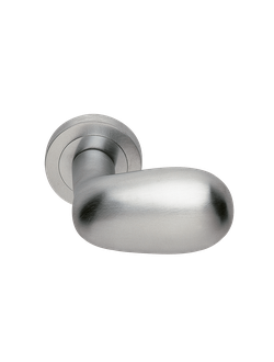 Дверные ручки Morelli Luxury UOVO CSA Цвет - Матовый хром