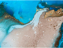 Купить обогреватель-картину Голубая лагуна 1