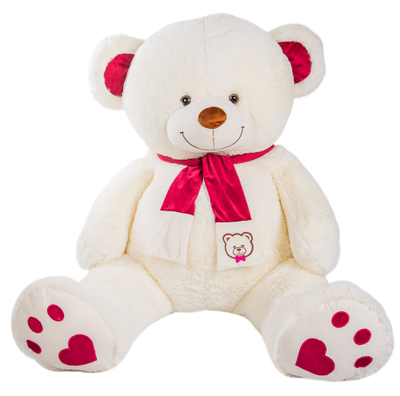 Большой плюшевый медведь 200 см бежевый Кельвин