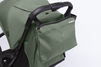 Коляска прогулочная Peppy Latina, Forest Green / Зеленая