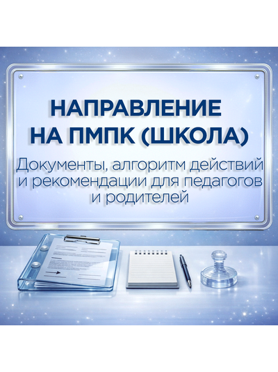 Направление на ПМПК школа - документы, алгоритм действий и рекомендации для педагогов и родителей