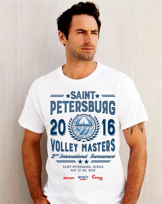 Футболка &quot;St-Petersburg Volley Masters 2016&quot;