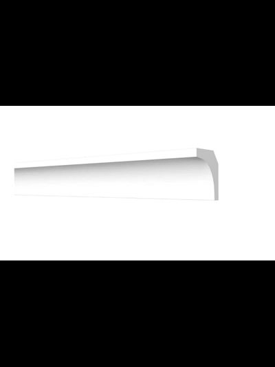 Потолочный плинтус DECOR-DIZAYN DD26, из дюрополимера, под покраску, ударопрочный, 2 метра